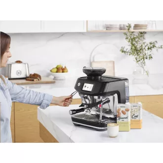 Sage Barista Touch Impress SES882BTR automata eszpresszó kávéfőző (Black Truffle)