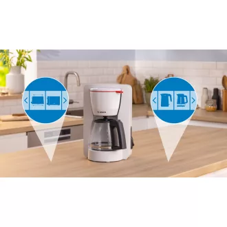 Bosch MyMoments TKA2M111 Filteres kávéfőző, fehér