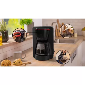 Bosch MyMoments Filteres kávéfőző Fekete (TKA2M113)
