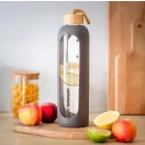 Wessper ActiveMax Crystalline Motivációs Üvegpalack Szilikon Tokkal (1 L)