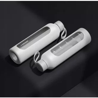 Wessper B1 BOROSILICATE Motivációs Üvegpalack szilikon tokkal (1 l)