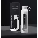 Wessper B1 BOROSILICATE Motivációs Üvegpalack szilikon tokkal (1 l)