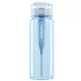 Wessper ActiveMax Clarti Tritan szűrőpalack, kék (680 ml)