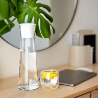 Wessper K1 BOROSILICATE üveg vízszűrő kancsó Actitex™ szűrővel (1 L)