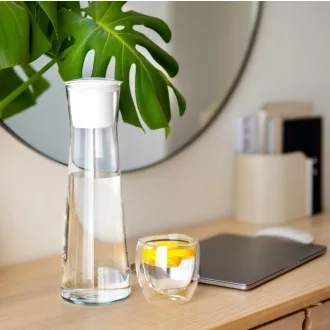 Wessper K1 BOROSILICATE üveg vízszűrő kancsó Actitex™ szűrővel (1 L)