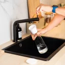 Wessper K1 BOROSILICATE üveg vízszűrő kancsó Actitex™ szűrővel (1 L)