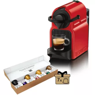 Krups Inissia Piros (XN100510) - 19 bar, 0,7 l - Nespresso kapszulás kávéfőző