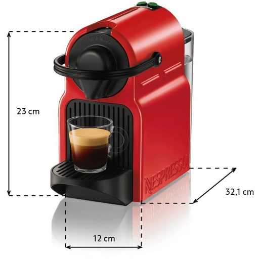 NESPRESSO KRUPS Inissia Red XN100510 kapszulás kávéfőző (19 bar, 0,7 l)