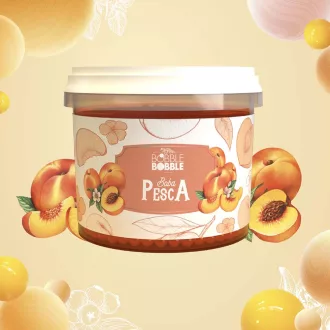 Bobble Bobble őszibarackos boba gyöngy - 3,2 kg
