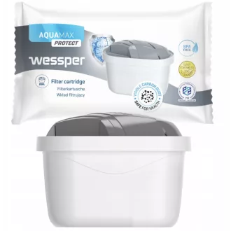Wessper AquaMax Protect vízszűrő patron (kompatibilis: Brita Maxtra+, Aquaphor, Dafi Unimax)