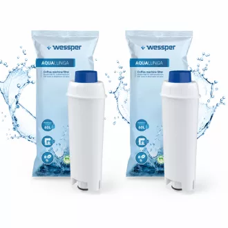 Wessper AquaLunga vízszűrő patron - 2 db - DeLonghi kávégépekhez