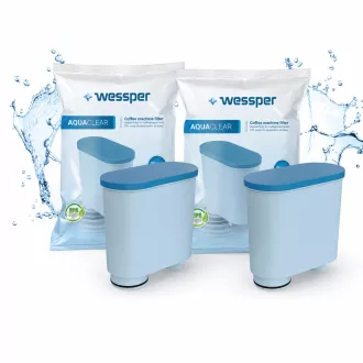 Wessper AquaClear vízszűrő patron - 2 db - Philips és Saeco gépekhez