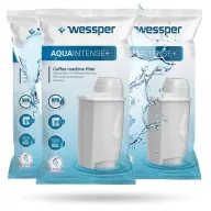 Wessper AquaIntense+ Vízszűrő patron - 3 db - Saeco és Philips gépekhez (Intenza+ kompatibilis)