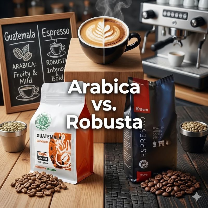 Te melyik táborba tartozol? Ismerd meg az Arabica és a Robusta közötti valódi különbséget!