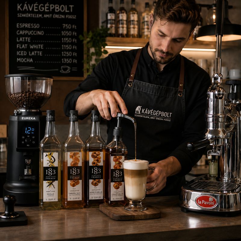 Kávéházi élmény otthon: 5 zseniális barista recept az 1883 prémium szirupjaival