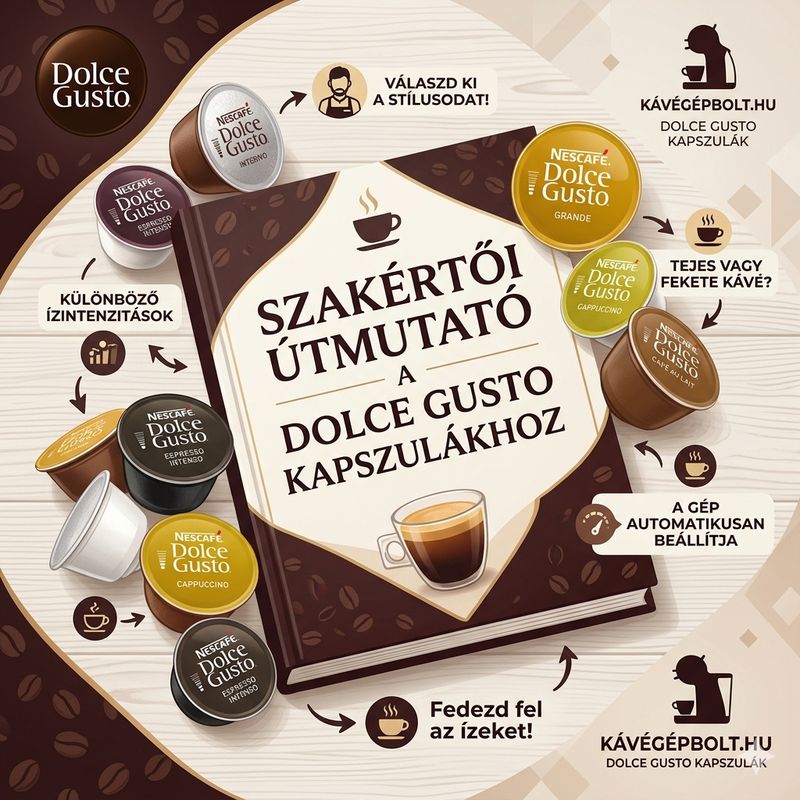 Szakértői útmutató a Dolce Gusto kapszulákhoz: Az ízprofilok és a technikai kompatibilitás titkai